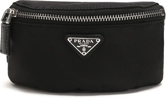 Prada Armband-Clutch, Schwarz, Herren - Bild 1