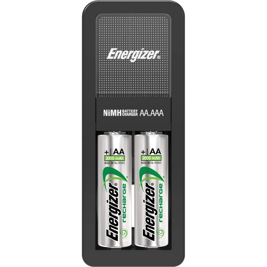 Energizer NiMH-Akku-Ladegerät Mini inklusive 2x AA Akkus mit 2000 mAh - Bild 2