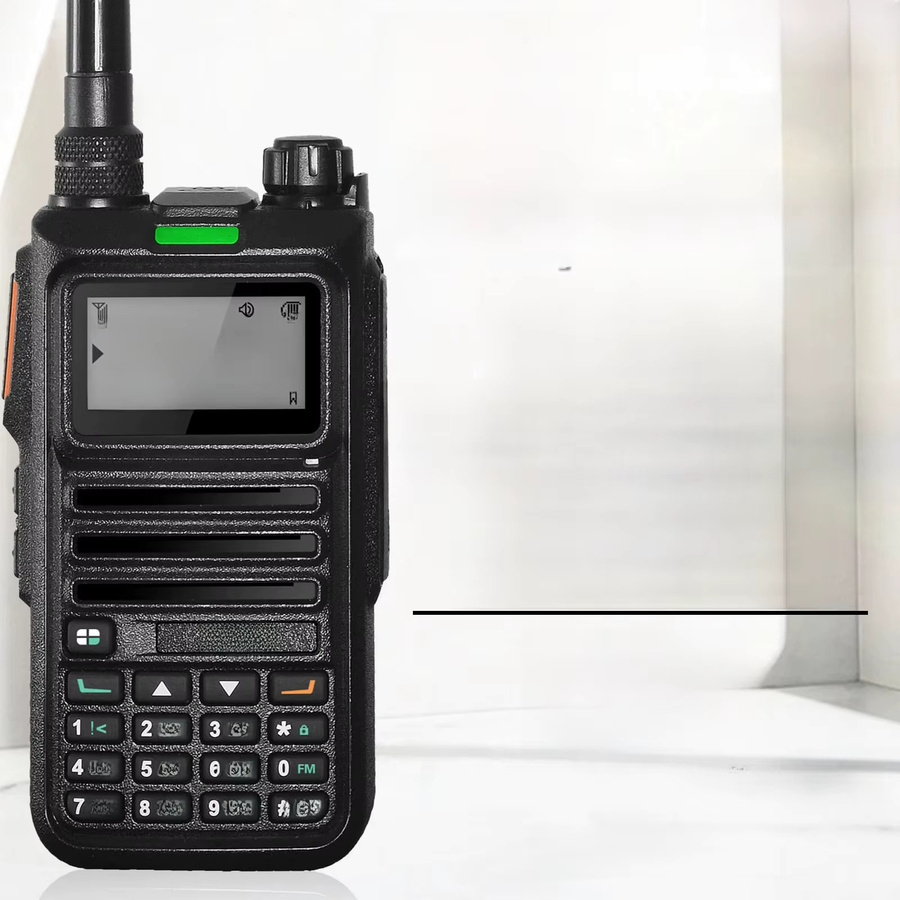 Radtel RT-4D DMR-Radio digitales Walkie-Talkie in Schwarz mit Dual-Modus, Dual-Time-Slot und 1024 Kanälen für den Amateurfunk - Bild 1