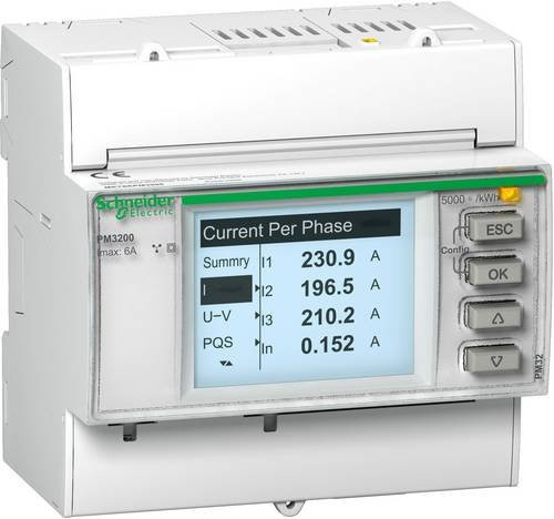 Schneider Electric METSEPM3200 Messgerät in Weiß - Bild 1
