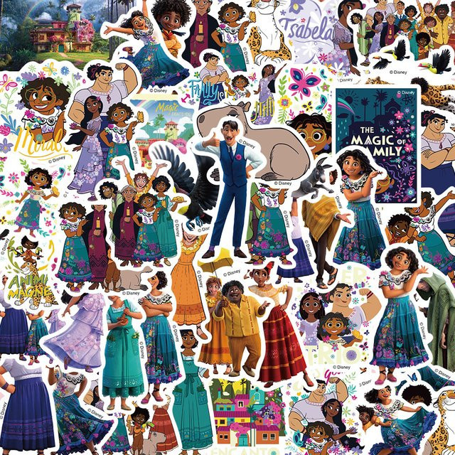Disney Encanto Aufkleber, Mädchen, Bunt / Mehrfarbig, Nachfüllpack - Bild 1