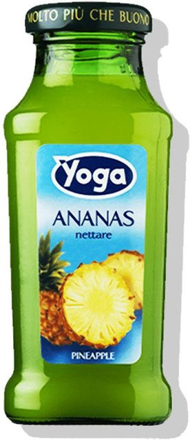 Yoga Ananassaft Nektar, 0,2 l - Bild 1