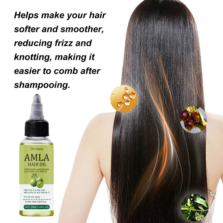 OceAura Amla Oil Haaröl, für trockenes Haar, Unisex - Bild 2