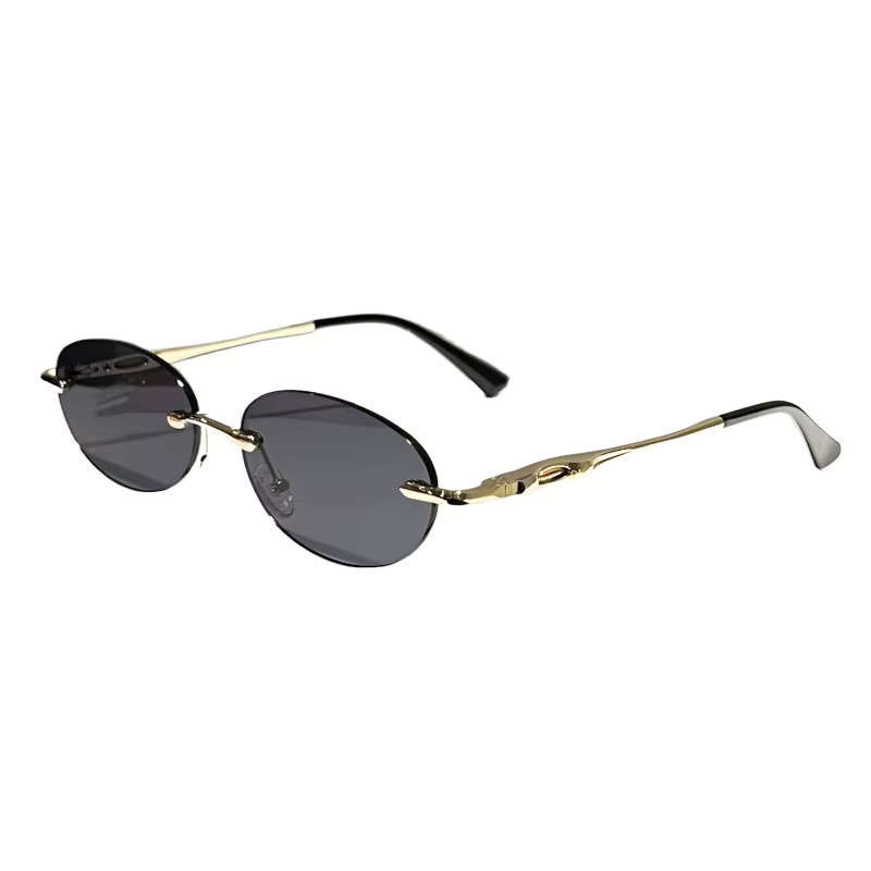 KAMMPT Sonnenbrille, randlos, oval, Damen, Metall - Bild 3