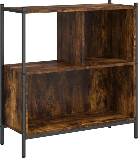 vidaXL Bücherregal in Räuchereiche, Industrial Design, B/T/H: 72 x 28 x 77,5 cm - Bild 1