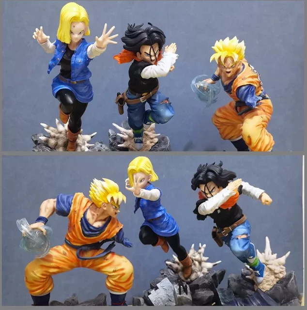Bandai Dragon Ball Gohan Gogeta Android Actionfigur, Kunststoff, Bunt - Bild 1