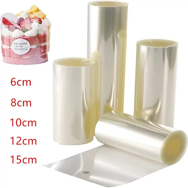Transparentes Acetat-Film-Set für Mousse-Torten und DIY-Kuchendekoration - Bild 1