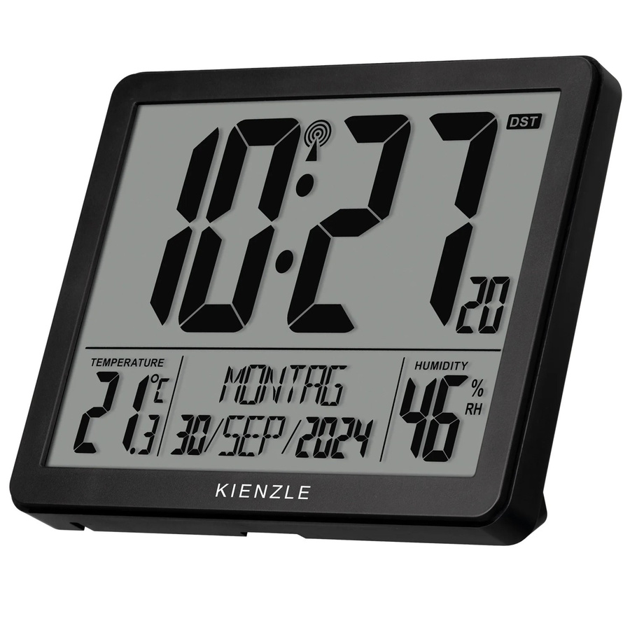 Kienzle Digitalwecker XXL in Schwarz - Bild 2