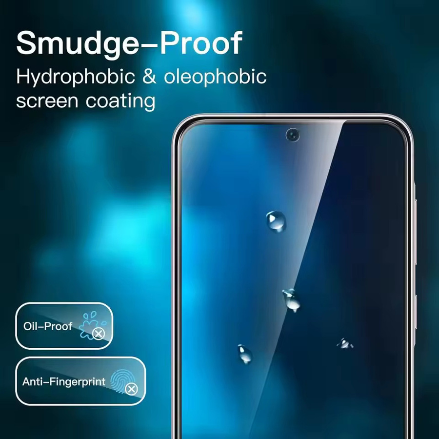3er-Set gehärtetes Glas Display Schutzfolie für Samsung Galaxy A56 A36 A26 A15 A24 A14 A52 A13 A16 A25 A33 A34 A35 A53 A54 A55 5G in Transparent - Bild 5