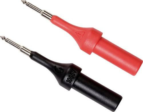 Chauvin Arnoux Stecker P01102124Z in Rot und Schwarz - Bild 1