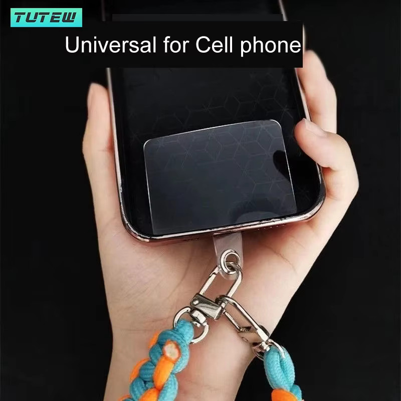 Tutew Universal Handy Anti-Verlust Lanyard mit transparentem Clip und abnehmbarem Trageschnur-Strap - Bild 5