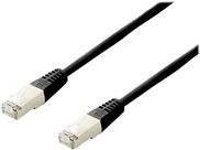 Equip Patchkabel Cat6A S/FTP mit RJ45-Steckern, Schwarz, Länge: 1,00 m - Bild 1
