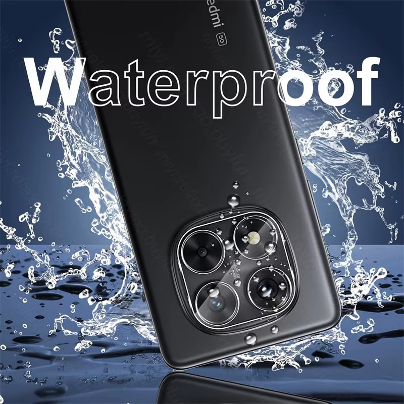 Xiaomi HD-Kameraglas für Redmi Note 14 Pro 5G 4G und Redmi Note 15 Pro+ transparentes 3D-Kristall-Hartglas-Objektivschutzglas - Bild 4