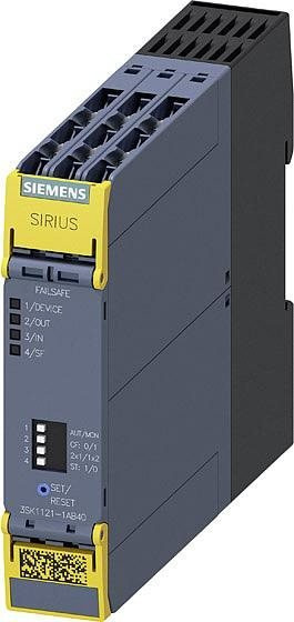 Siemens Sicherheitsschaltgerät 3SK1121-1AB40 24 V/DC 5A Grau - Bild 1