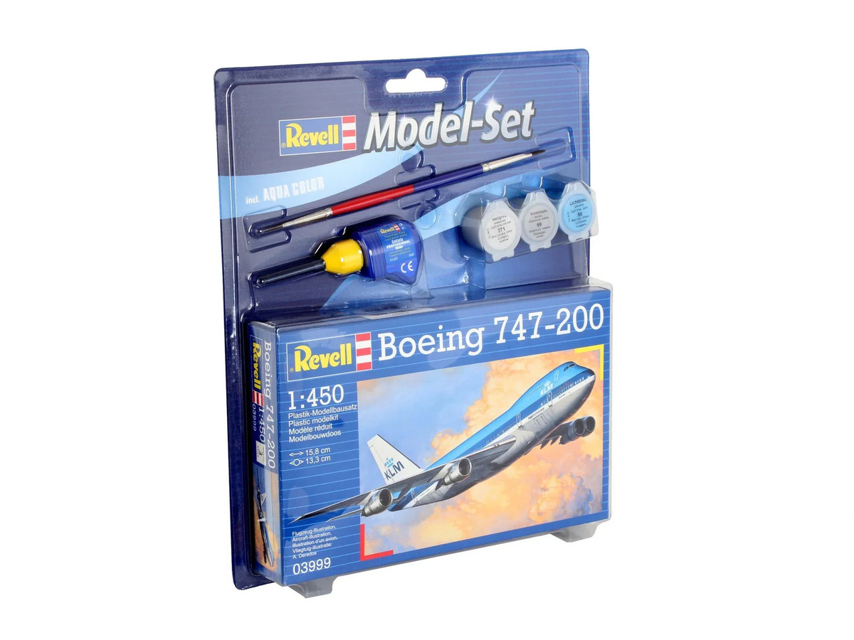 Revell Boeing 747-200 Model Set, 1:450, ab 8 Jahren - Bild 2