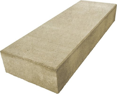 Mr. GARDENER Blockstufe Loreta aus Beton in Beige, H x B: 15 x 100 cm - Bild 1
