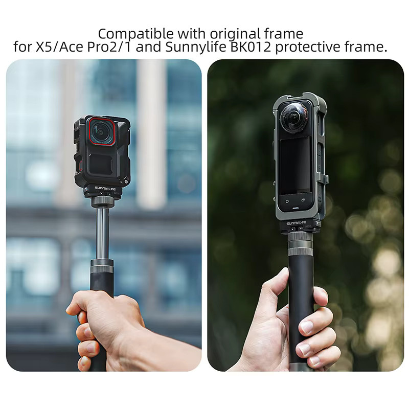 Magnetische Quick Release Halterung für Insta360 X5, Ace Pro 2, Ace und Ace Pro in Schwarz - Bild 5