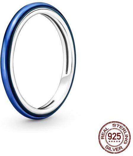 Ring 925 Silber, Lila Zirkonia, Damen - Bild 1