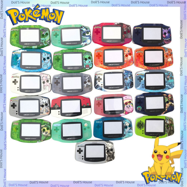 Nintendo Pokémon Gameboy Serie GBA Spielhülle in verschiedenen Farben, generalüberholt - Bild 1