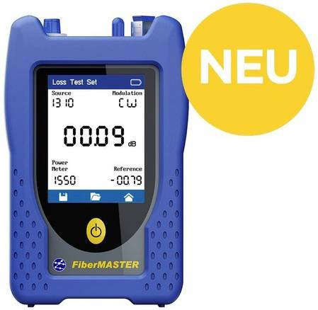 Trend Networks Glasfaserprüfgerät R240-LSIV Quad-Lichtquelle in Blau - Bild 1