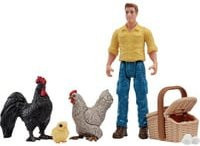 Schleich Pocket Set Piepmatz Parade Hühner in Schwarz Spielfiguren - Bild 1