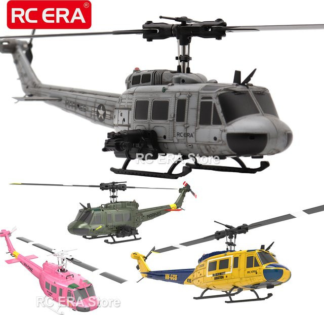 RC ERA C032 UH1 Huey Weathered Marine 6-Kanal-RC-Hubschrauber - Bild 1