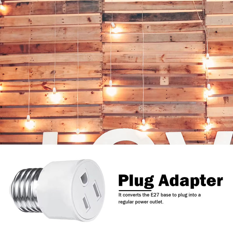APWIKOGER E27 auf EU UNS Lampenadapter für LED-Leuchtmittel - Bild 2