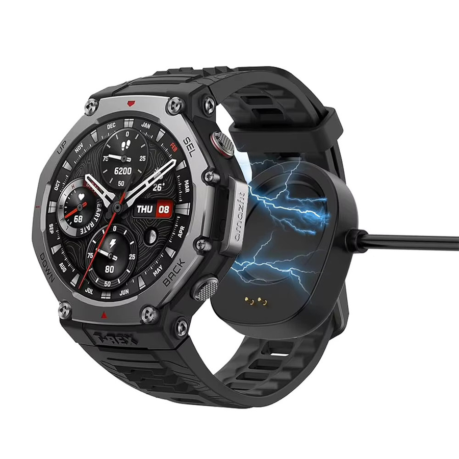 Amazfit Ladegerät für T-Rex 3 und Amazfit Balance, Ersatz-Ladekabel in Schwarz - Bild 4