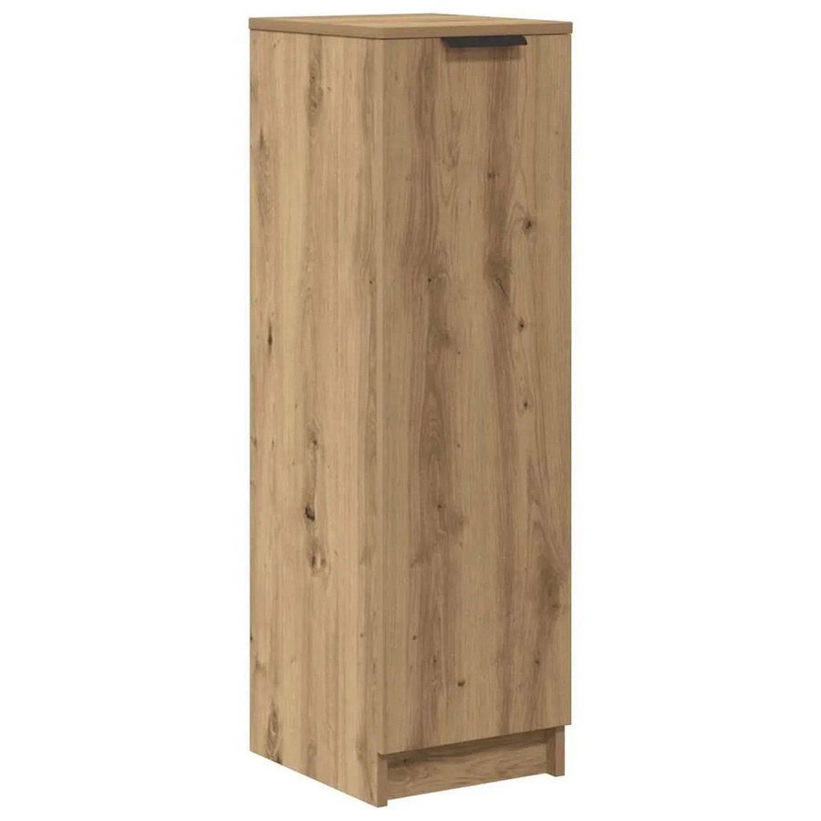vidaXL Schuhschrank Artisan-Eiche in Braun aus Holzwerkstoff, Wandmontage, B/T/H: 29,5 x 35,0 x 100,5 cm - Bild 2