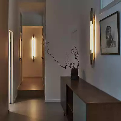 DCW Éditions Org LED Wandleuchte in Gold/Messing, dimmbar - Bild 2