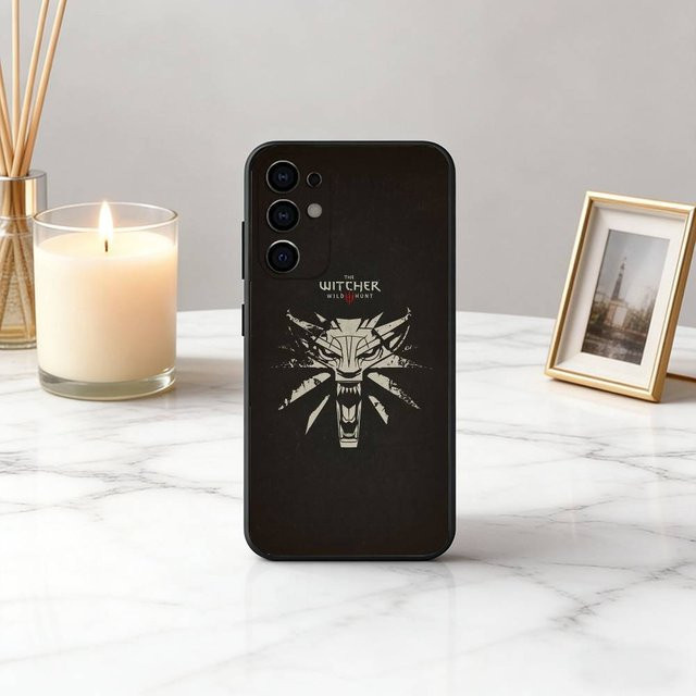 COOL W-Witchers-S 3 Handyhülle aus weichem Silikon für Samsung Galaxy S25 S24 S23 S22 S21 S20 Ultra Plus FE in Schwarz - Bild 1