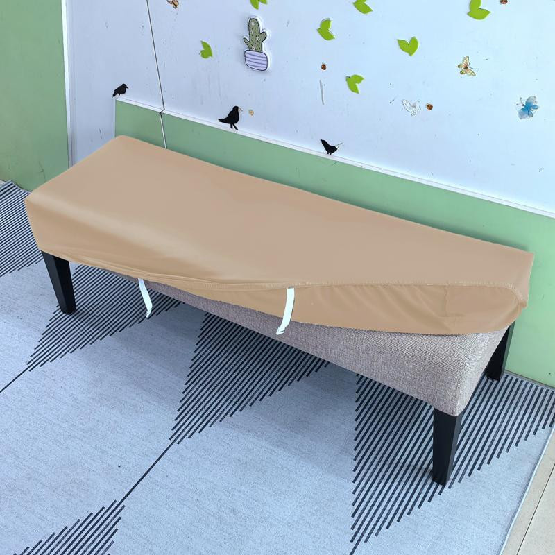 Wasserdichter Stretch-Bankbezug aus PU-Leder von Household supplies MH, waschbarer und elastischer Bankschutz für Esszimmerbank oder Wohnzimmer - Bild 1