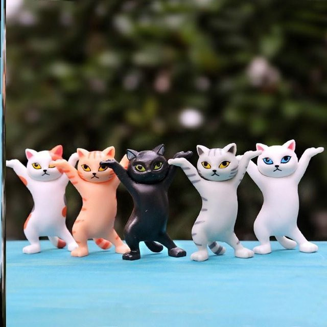 Yiran toy 1 Tanzende Katze Figur 11-teiliges Set - Bild 1