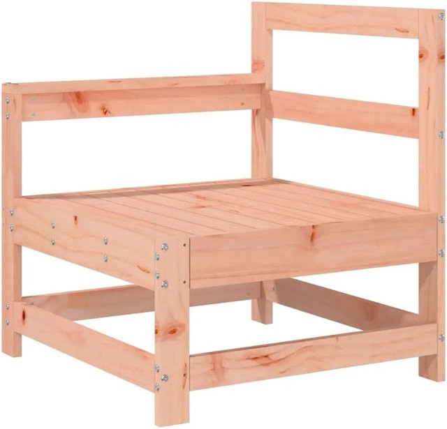 vidaXL Garten-Ecksofa aus Massivholz Douglasie in Braun - Bild 1