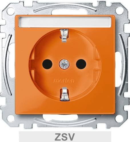 Merten Steckdose System M in Orange MEG2302-0302 - Bild 1