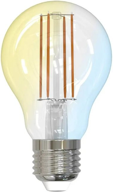 LUUMR Smart LED Filamentlampe A60 E27 Glas Transparent mit WLAN und Tuya Steuerung für Amazon Alexa und Google Assistant - Bild 1