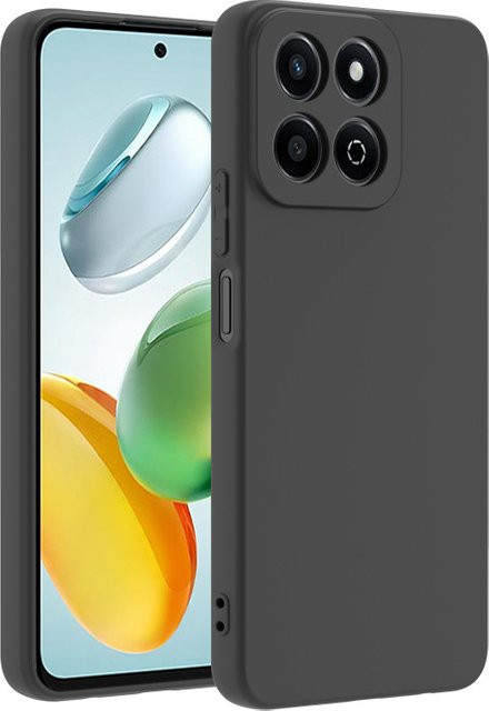 Schutzhülle für Honor X8C und Honor X8b in Schwarz Matt aus weichem TPU - Bild 1