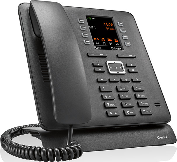 Gigaset PRO Maxwell C VoIP-Telefon in Schwarz mit Bluetooth und DECTGAP-Unterstützung - Bild 1