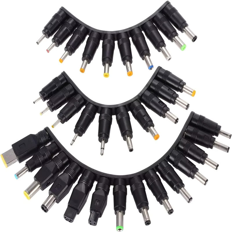 AOKIN 34-teiliges Universal-Laptop-Notebook-Eingang-DC-Stecker-Set mit Klinkenspitzen für verschiedene Notebook-Modelle - Bild 5