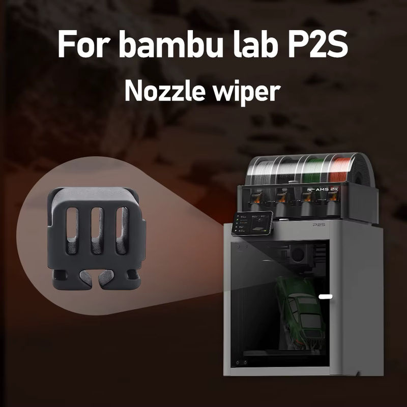 Bambu Lab Silikonbürste Düsenreiniger für Hotend-Reinigung in Schwarz - Bild 2