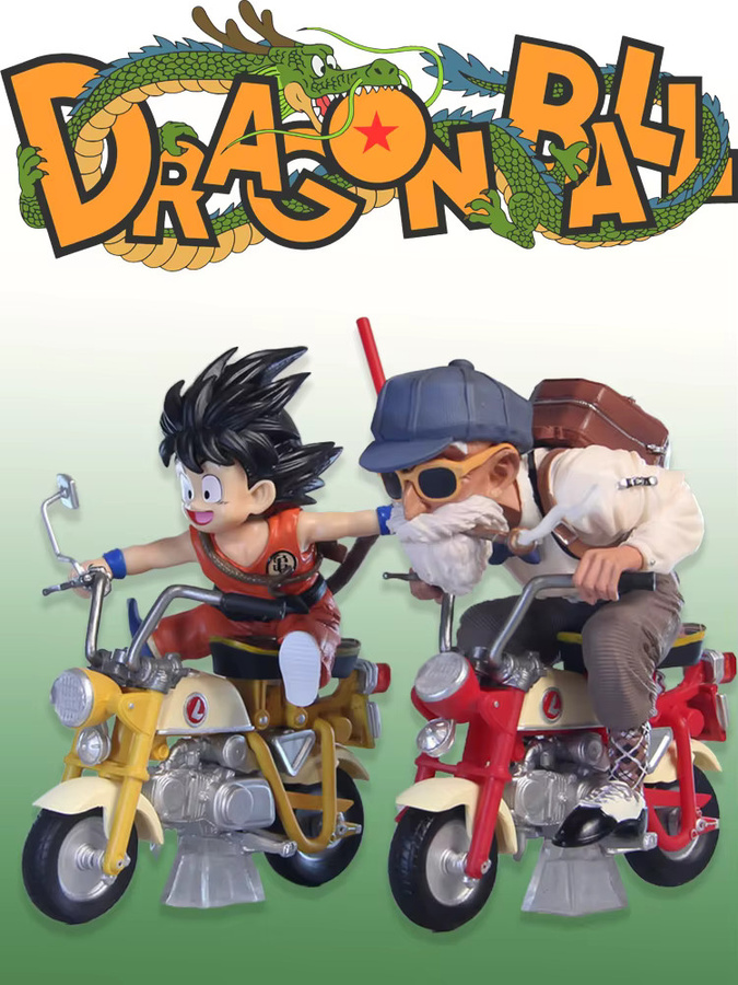 Bandai Dragon Ball Z Son Goku Meister Roshi Actionfigur, 13cm, PVC - Bild 7