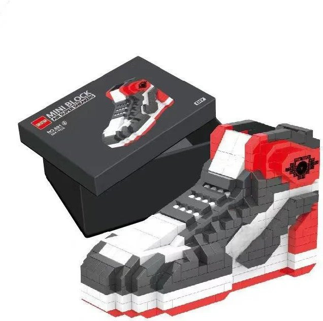 Yiran toy 1 Mini Sport Basketballschuhe Sneaker, Bausteine, ab 6 Jahren - Bild 1