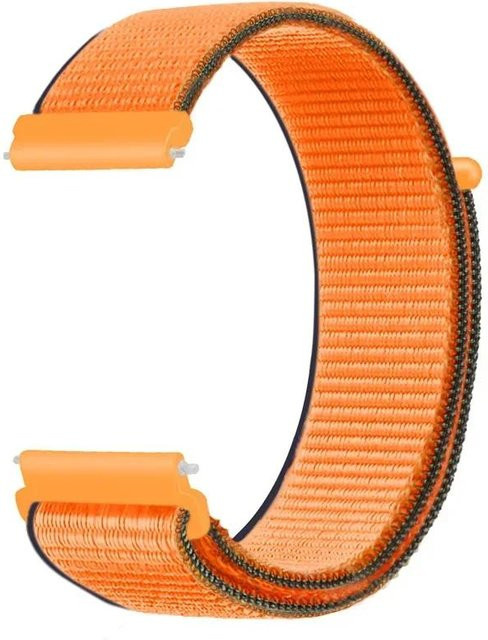 Watvise Uhrenarmband Nylon, orange, Unisex, 20mm, 22mm - Bild 1