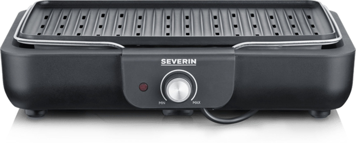 Severin Tischgrill mit Aluminium-Druckguss-Grillplatte - Bild 2