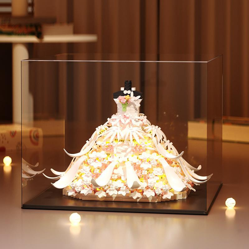 Yiran toy Prinzessin Schwarz-Weiß Bausteinspielzeug ab 3 Jahren - Bild 2