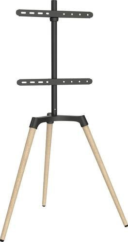 My Wall HT 21 L TV-Standfuß Bodenständer in Schwarz, drehbar und höhenverstellbar für 50 bis 65 Zoll Fernseher - Bild 1