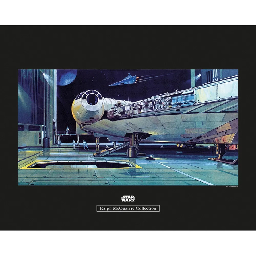 Komar Wandbild Star Wars Hangar Paper Poster Multicolor B: 50 cm, H: 40 cm - Bild 2