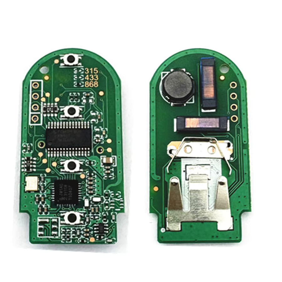 Wilongda Smart Remote Auto Schlüsselanhänger mit 3 Tasten und 868 MHz ID49 Chip für BMW Mini Cooper 2015-2018, Schwarz - Bild 2