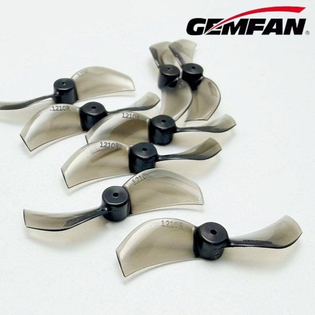 Gemfan Propeller, 8-teiliges Set, 31mm, 2-Blatt, Schwarz - Bild 1