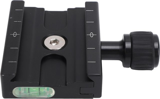 Koogeelife Schnellspanner für Arca-Stil-Platte aus Aluminiumlegierung, Durchmesser: 60 mm, Farbe: Schwarz - Bild 1